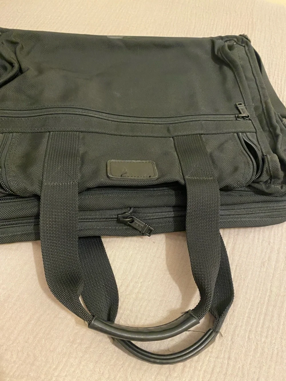 TUMI Black Men’s Messenger Briefcase